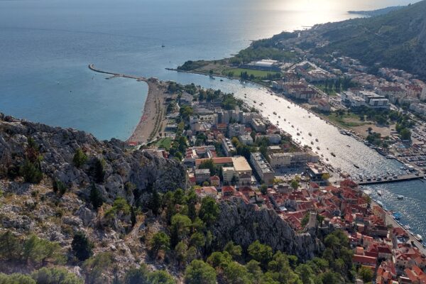 Via ferrata Fortica w Omišu – spacer w chmurach nad Adriatykiem