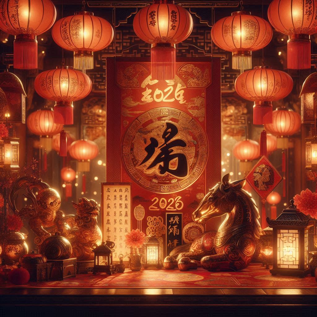 Ilustracja dotycząca Chinski horoskop na 2026 rok